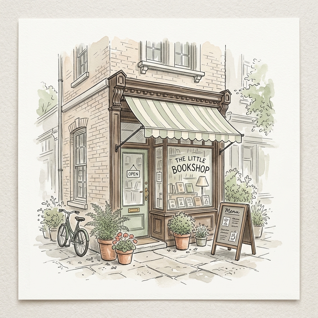 Storefront sketch